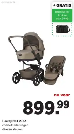Baby-Dump easywalker harvey nxt 2-in-1 combi-kinderwagen aanbieding