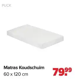 Baby-Dump PUCK Matras Koudschuim aanbieding