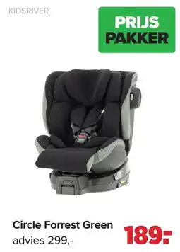 Baby-Dump Kidsriver Circle Forrest Green aanbieding