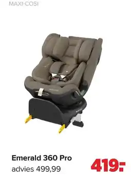 Baby-Dump Maxi-Cosi Emerald 360 Pro aanbieding