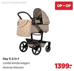 Baby-Dump Joolz x studio noos day 5 2-in-1 combi-kinderwagen aanbieding