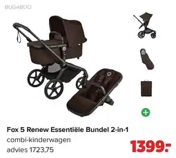 Baby-Dump Bugaboo Fox 5 Renew Essentiële Bundel 2-in-1 aanbieding