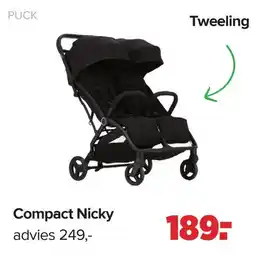 Baby-Dump PUCK Compact Nicky aanbieding