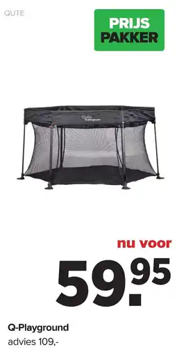 Baby-Dump Qute Q-Playground aanbieding