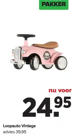 Baby-Dump Loopauto Vintage aanbieding