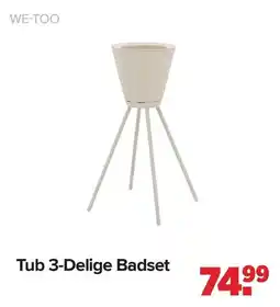 Baby-Dump WE-TOO Tub 3-Delige Badset aanbieding