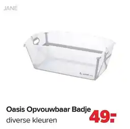 Baby-Dump Jané Oasis Opvouwbaar Badje aanbieding