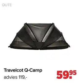 Baby-Dump QUTE Travelcot Q-Camp aanbieding