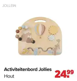Baby-Dump Jollein Activiteitenbord Jollies aanbieding