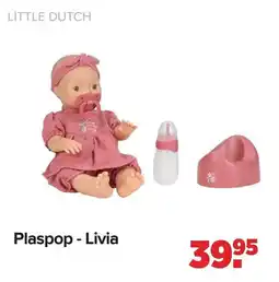Baby-Dump Little Dutch Plaspop - Livia aanbieding