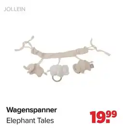 Baby-Dump JOLLEIN Wagenspanner Elephant Tales aanbieding