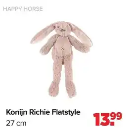 Baby-Dump Happy Horse Konijn Richie Flatstyle aanbieding