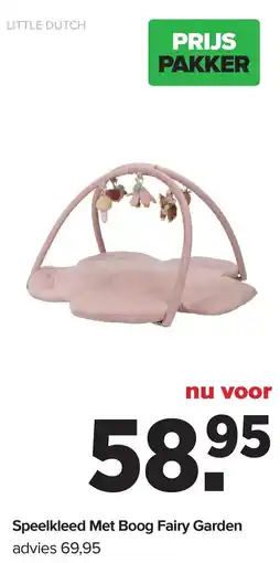 Baby-Dump Little Dutch Speelkleed Met Boog Fairy Garden aanbieding
