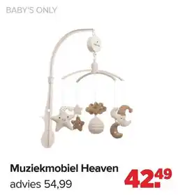 Baby-Dump Baby's only Muziekmobiel Heaven aanbieding