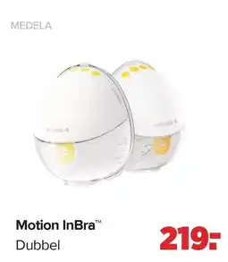 Baby-Dump medela motion inbra tm dubbel aanbieding