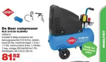 De Boer Drachten De boer compressor aanbieding