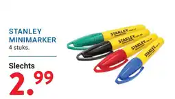 Kluswijs stanley minimarker aanbieding