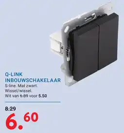 Kluswijs Q-LINK INBOUWSCHAKELAAR aanbieding