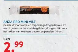 Kluswijs ANZA PRO MINI VILT aanbieding