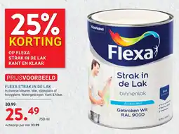 Kluswijs Flexa Strak in de lak aanbieding