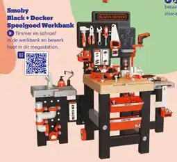 Bol.com Smoby Black + Decker Speelgoed Werkbank aanbieding