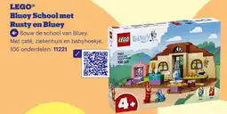 Bol.com LEGO Bluey School met Rusty en Bluey aanbieding
