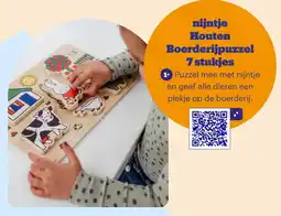 Bol.com nijntje Houten Boerderijpuzzel aanbieding