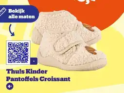 Bol.com Thui's Kinder Pantoffels Croissant aanbieding