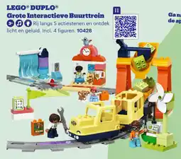 Bol.com LEGO DUPLO Grote Interactieve Buurttrein aanbieding