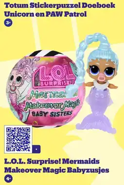 Bol.com L.O.L. Surprise! Mermaids Makeover Magic Babyzusjes aanbieding
