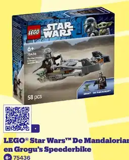 Bol.com Lego star wars de mandalorian en grogu's speederbike aanbieding