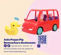 Bol.com Jada Peppa Pig Bestuurbare Gezinsauto aanbieding