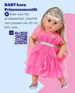 Bol.com BABY born Prinsessenoutfit aanbieding