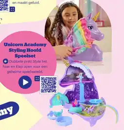 Bol.com Unicorn Academy Styling Hoofd Speelset aanbieding