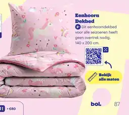 Bol.com bol. Eenhoorn Dekbed aanbieding