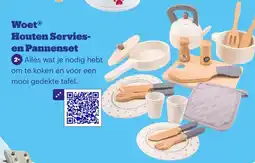 Bol.com Woet Houten Servies-en Pannenset aanbieding