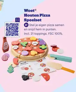 Bol.com Woet Houten Pizza Speelset aanbieding