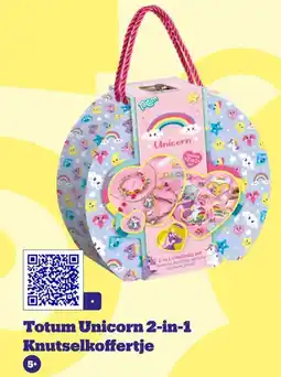 Bol.com Totum Unicorn 2-in-1 Knutselkoffertje aanbieding