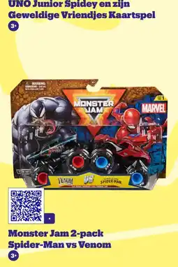 Bol.com Monster Jam 2-pack Spider-Man vs Venom aanbieding