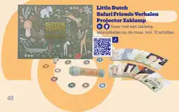 Bol.com Little Dutch Safari Friends Verhalen Projector Zaklamp aanbieding