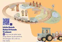 Bol.com Little Dutch Safari Friends Treinset aanbieding