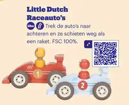 Bol.com Little Dutch Raceauto's aanbieding