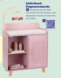 Bol.com Little Dutch Poppencommode aanbieding