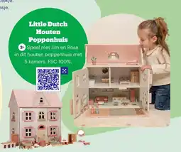 Bol.com Little Dutch Houten Poppenhuis aanbieding