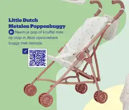 Bol.com Little Dutch Metalen Poppenbuggy aanbieding