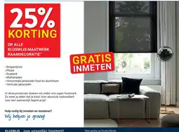 Kluswijs kluswijs raamdecoratie aanbieding