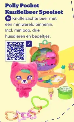 Bol.com Polly Pocket Knuffelbeer Speelset aanbieding