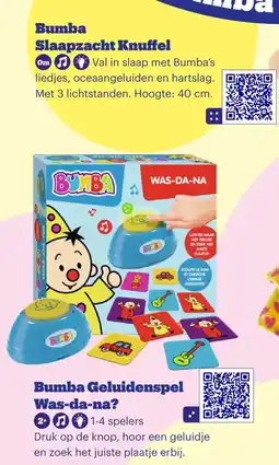 Bol.com Bumba slaapzacht knuffel aanbieding