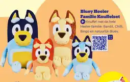 Bol.com Bluey Heeler Familie Knuffelset aanbieding
