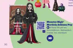 Bol.com Monster High Morticia Addams Pop aanbieding
